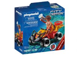 PLAYMOBIL CITY ACTION - SAUVETEUR EN MER ET QUAD PROMO-PACK #71040